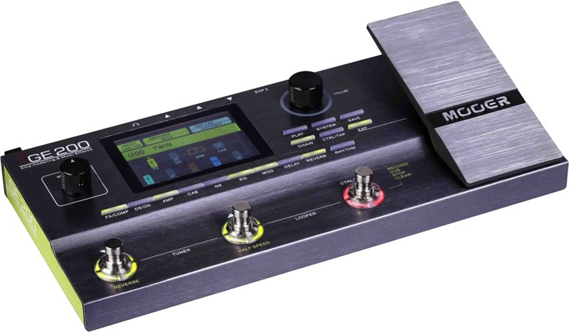 Mooer ge 200 amp modelling multi effects pedal 566436